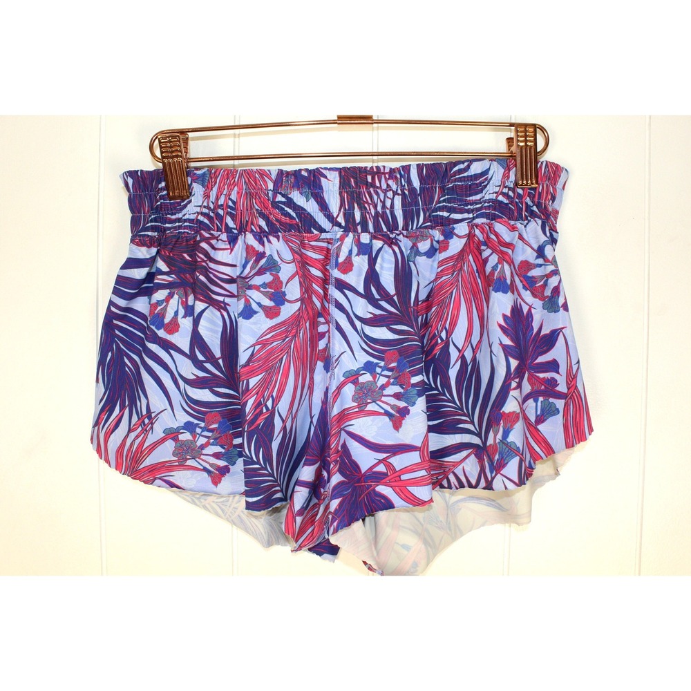 Lululemon Will The Wave Surf Shorts Mini Twisted Tropics Purple SZ 6 - Picture 3 of 8